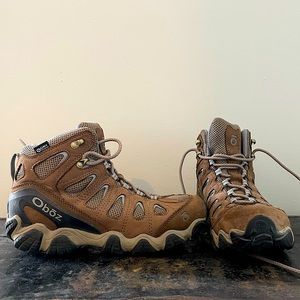 Oboz Sawtooth II Mid Waterproof Hiking Boots Women’s 9.5